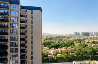 Apartment - 1 Bedroom - 2 Bathrooms for rent in Amal Tower - Dubai Sports City - Dubai