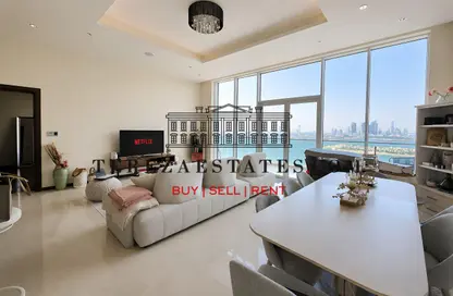 Apartment - 1 Bedroom - 2 Bathrooms for sale in Aquamarine - Tiara Residences - Palm Jumeirah - Dubai