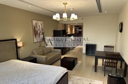 Apartment - Studio - 1 Bathroom for rent in Elite Downtown Residence 1 - Elite Downtown Residence - Downtown Dubai - Dubai