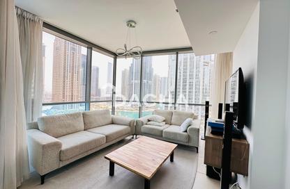 Apartment - 1 - 2 for rent in Indigo Tower - JLT Cluster D - Jumeirah Lake Towers - Dubai