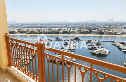 Apartment - 2 Bedrooms - 3 Bathrooms for rent in Marina Residences 1 - Marina Residences - Palm Jumeirah - Dubai
