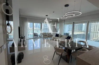 Apartment - 2 Bedrooms - 3 Bathrooms for sale in Grand Bleu Tower 1 - EMAAR Beachfront - Dubai Harbour - Dubai