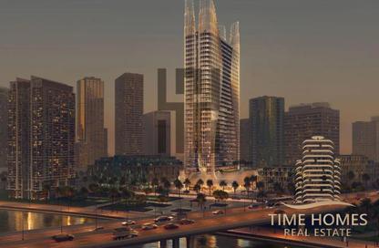 Apartment - Studio - 1 Bathroom for sale in Binghatti Skyhall - Business Bay - Dubai