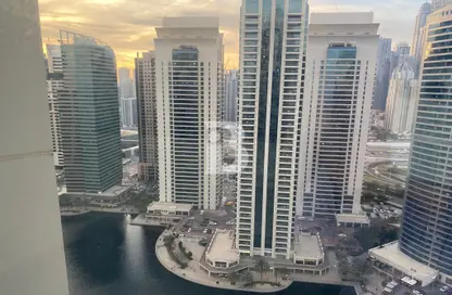 شقة - غرفة نوم - 2 حمامات للايجار في أبراج شاطئ البحيرة - (JLT) مجمع Y - أبراج بحيرات الجميرا - دبي