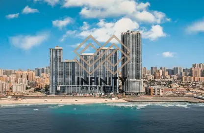 Apartment - 2 Bedrooms - 3 Bathrooms for sale in Ajman Corniche Residences - Ajman Corniche Road - Ajman