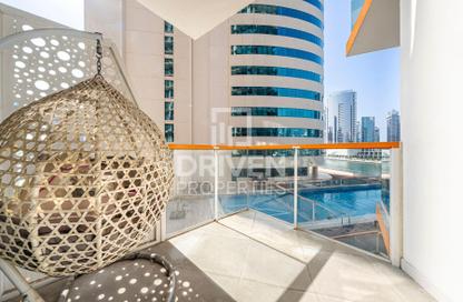 Apartment - 1 Bedroom - 2 Bathrooms for rent in Millennium Binghatti Residences - Business Bay - Dubai