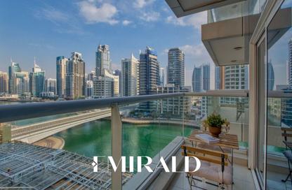 Apartment - 1 Bedroom - 1 Bathroom for rent in Continental Tower - Dubai Marina - Dubai