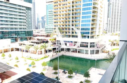 شقة - غرفة نوم - 1 حمام للايجار في ليك سايد ريزيدنس - (JLT) مجمع A - أبراج بحيرات الجميرا - دبي