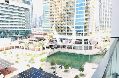 شقة - غرفة نوم - 1 حمام للايجار في ليك سايد ريزيدنس - (JLT) مجمع A - أبراج بحيرات الجميرا - دبي