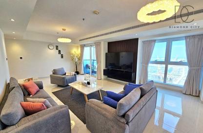 Apartment - 3 Bedrooms - 4 Bathrooms for rent in Princess Tower - Dubai Marina - Dubai