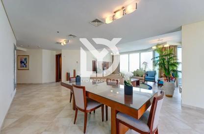 Apartment - 4 Bedrooms - 5 Bathrooms for rent in Al Fattan Marine Tower - Al Fattan Marine Towers - Jumeirah Beach Residence - Dubai