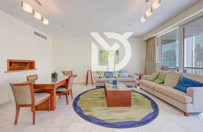 Apartment - 4 Bedrooms - 5 Bathrooms for rent in Al Fattan Marine Tower - Al Fattan Marine Towers - Jumeirah Beach Residence - Dubai