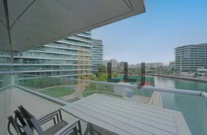 شقة - 2 غرف نوم - 3 حمامات للايجار في Cالنسيم رزدنسز - البندر - شاطئ الراحة - أبوظبي