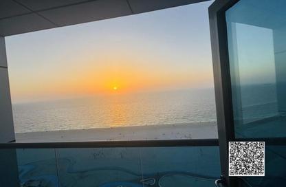 Apartment - 2 Bedrooms - 2 Bathrooms for rent in Ajman Corniche Residences - Ajman Corniche Road - Ajman