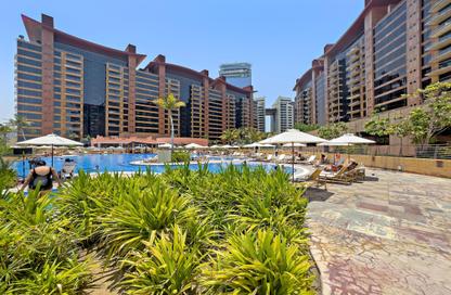 Apartment - 2 Bedrooms - 2 Bathrooms for rent in Ruby - Tiara Residences - Palm Jumeirah - Dubai