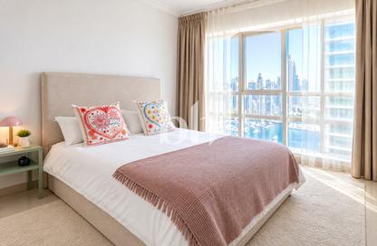 Apartment - 1 - 2 for rent in Marina Quays West - Marina Quays - Dubai Marina - Dubai