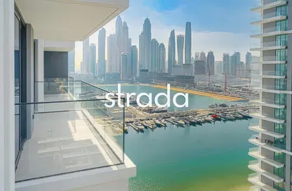 شقة - 2 غرف نوم - 2 حمامات للايجار في برج قصر الشاطئ 2 - إعمار بيتشفرونت - دبي هاربور - دبي