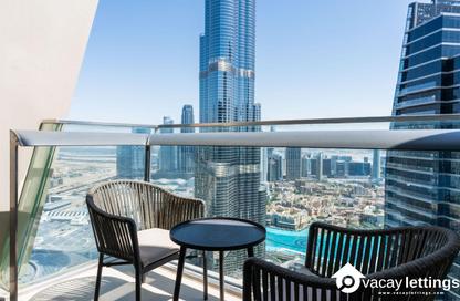 Apartment - 3 Bedrooms - 3 Bathrooms for rent in Burj Vista 1 - Burj Vista - Downtown Dubai - Dubai