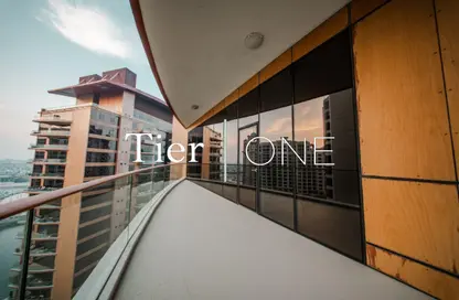 شقة - غرفة نوم - 1 حمام للايجار في الزفير - تيارا - نخلة جميرا - دبي