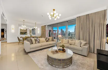 Apartment - 2 Bedrooms - 3 Bathrooms for rent in Boulevard Point - Downtown Dubai - Dubai