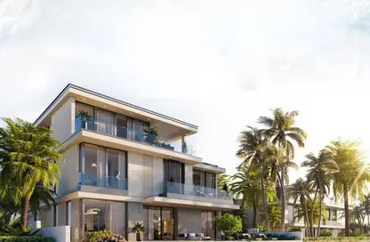Villa - 6 Bedrooms - 7 Bathrooms for sale in Frond D - Garden Homes - Palm Jebel Ali - Dubai