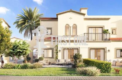 Townhouse - 2 - 3 for sale in Bloom Living - Zayed City (Khalifa City C) - Khalifa City - Abu Dhabi
