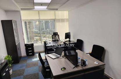 Business Centre - Studio - 1 Bathroom for rent in Clover Bay Tower - Business Bay - Dubai