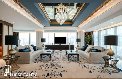 بنتهاوس - 2 غرف نوم - 2 حمامات للايجار في ماريوت ماركيز دبي - بورسعيد - ديرة - دبي