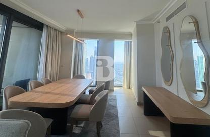 Apartment - 3 - 3 for rent in Burj Vista Tower 1 - Burj Vista - Downtown Dubai - Dubai