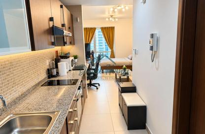 Apartment - Studio - 1 for rent in Goldcrest Executive - JLT Cluster C - Jumeirah Lake Towers - Dubai