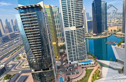 Apartment - Studio - 1 for rent in Goldcrest Executive - JLT Cluster C - Jumeirah Lake Towers - Dubai