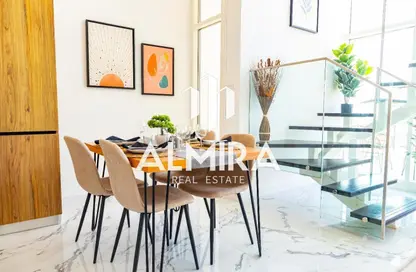 دوبلكس - 2 غرف نوم - 2 حمامات للايجار في الواحة 2 - مساكن الواحه - مدينة مصدر - أبوظبي