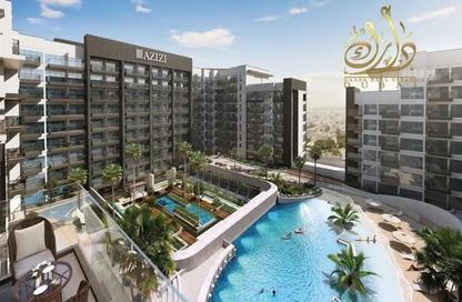 Apartment - 1 Bedroom - 2 Bathrooms for sale in Azizi Beach Oasis 2 - Dubai Studio City - Dubai