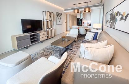 Apartment - 3 Bedrooms - 4 Bathrooms for rent in Jumeirah Gate Tower 2 - The Address Jumeirah Resort and Spa - Jumeirah Beach Residence - Dubai