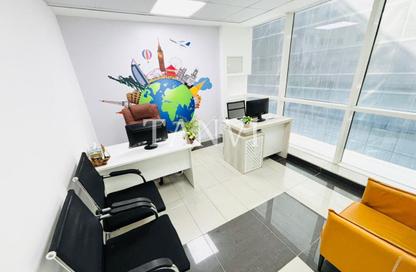 Office Space - Studio - 1 Bathroom for rent in Business Atrium Building - Oud Metha - Bur Dubai - Dubai