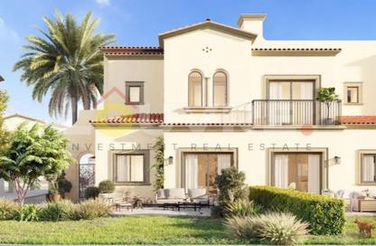 Townhouse - 3 - 4 for sale in Olvera - Bloom Living - Zayed City (Khalifa City C) - Khalifa City - Abu Dhabi