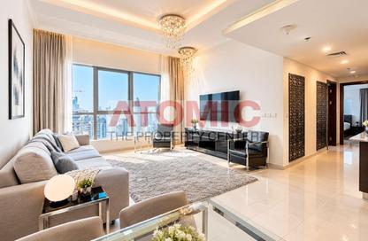 Apartment - 2 - 2 for rent in Bay Central Tower Central - Bay Central - Dubai Marina - Dubai