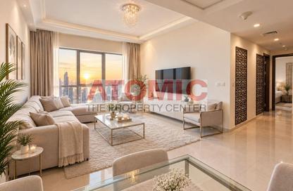 Apartment - 2 - 2 for rent in Bay Central Tower Central - Bay Central - Dubai Marina - Dubai