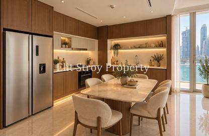 شقة - 3 - 3 للبيع في برج Palace Beach ريزيدنس 1 - بالاس بيتش ريزيدنس - إعمار بيتشفرونت - دبي هاربور - دبي