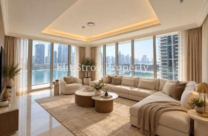 شقة - 3 - 3 للبيع في برج Palace Beach ريزيدنس 1 - بالاس بيتش ريزيدنس - إعمار بيتشفرونت - دبي هاربور - دبي