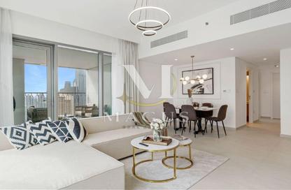 Apartment - 3 Bedrooms - 4 Bathrooms for rent in Downtown Views II Tower 1 - Downtown Views II - Zabeel 2 - Zabeel - Dubai