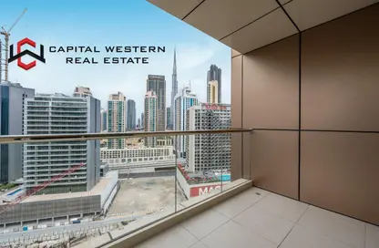 شقة - 2 غرف نوم - 3 حمامات للايجار في برج كورال - الخليج التجاري - دبي