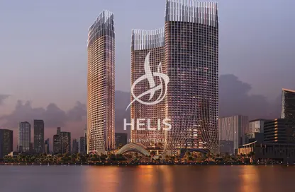 شقة - غرفة نوم - 2 حمامات للبيع في برج بن غاطي سكاي رايز أ - بن غاطي سكاي رايز - الخليج التجاري - دبي