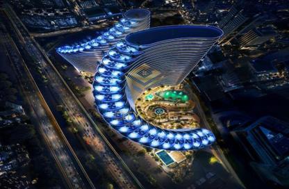 Apartment - 1 Bedroom - 2 Bathrooms for sale in Binghatti Skyflame 2 - Binghatti Skyflame - Majan - Dubai Apartment - 1 Bedroom - 2 Bathrooms for sale in Binghatti Skyflame 2 - Binghatti Skyflame - Majan - Dubai