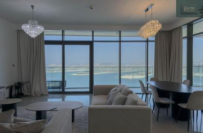 Apartment - 3 - 4 for rent in Beach Vista Tower 1 - Beach Vista - Emaar Beachfront - Dubai Harbour - Dubai