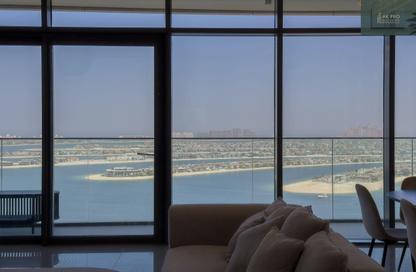 Apartment - 3 - 4 for rent in Beach Vista Tower 1 - Beach Vista - Emaar Beachfront - Dubai Harbour - Dubai