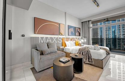 Apartment - Studio - 1 Bathroom for rent in MAG 318 - Business Bay - Dubai