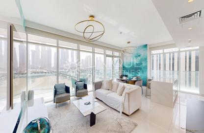 Apartment - 3 Bedrooms - 4 Bathrooms for rent in Sunrise Bay Tower 1 - Sunrise Bay - Emaar Beachfront - Dubai Harbour - Dubai