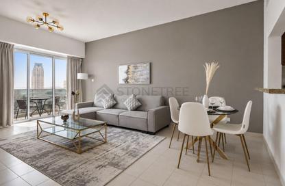 Apartment - 1 - 1 for rent in Marina Tower - Dubai Marina - Dubai