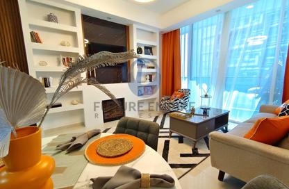 Apartment - 1 - 2 for rent in Waves Tower - Business Bay - Dubai